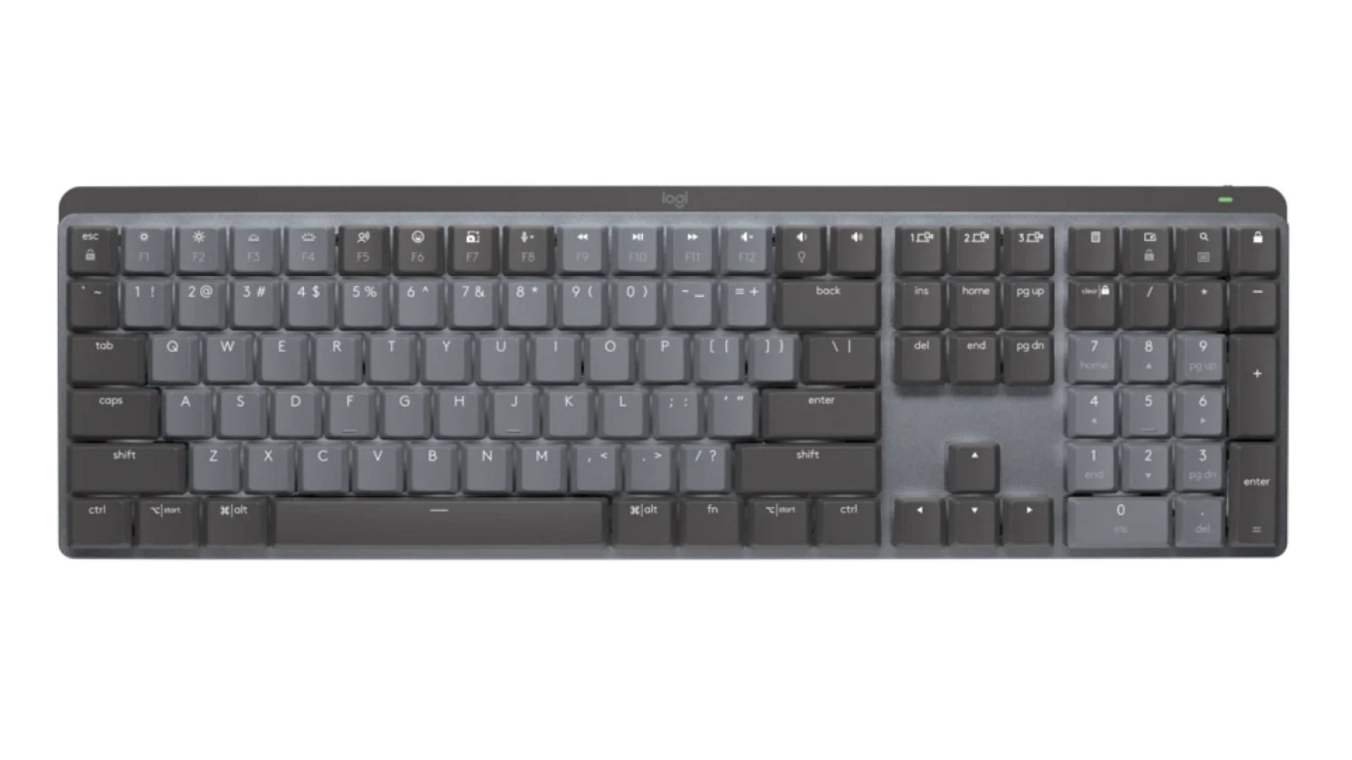 The Logitech MX Mechanical is one of the best wireless keyboards in terms of ergonomics (Image via Logitech)